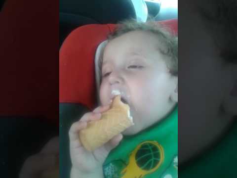 Baby Jonathan- Ice cream addiction