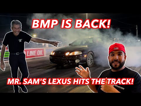 BMP Grand Reopening | Sam Lets Me Rip The Lexus | Drove the Motion Raceworks Giveaway Car!