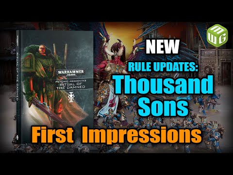 NEW Thousand Sons - Ritual of the Damned First Impressions