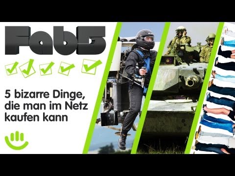 5 bizarre Dinge, die man im Netz kaufen kann - Fab5
