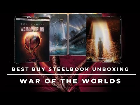 4K UHD Unboxing | War of the Worlds Best Buy Exclusive Limited Edition Steelbook