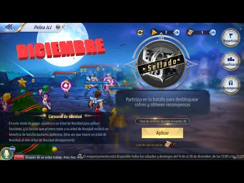 🎄PVP MELEE🎄Team Brillo Invicto!!! | Saint Seiya Awakening