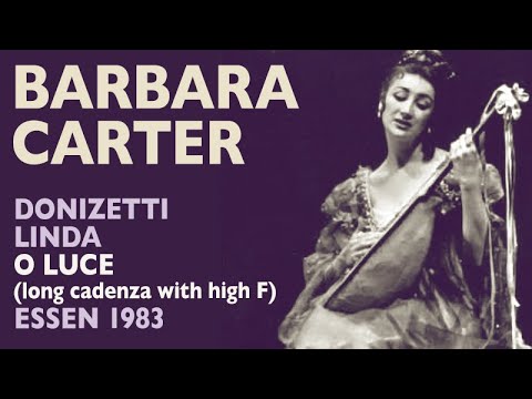 Barbara Carter sparkles up to High F in this coloratura-fest