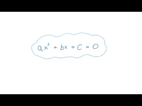 Forma generala a ecuatiei de gradul II