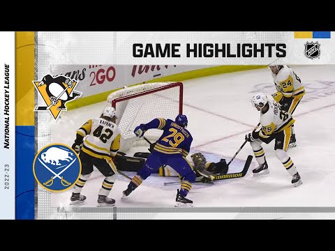 Penguins @ Sabres 10/1 | NHL Highlights 2022