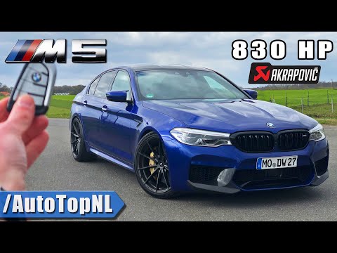 830HP BMW M5 F90 Aulitzky REVIEW on AUTOBAHN [NO SPEED LIMIT] by AutoTopNL