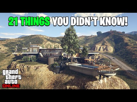 21 Random Facts You Didn't Know About MANSIONS in GTA Online!