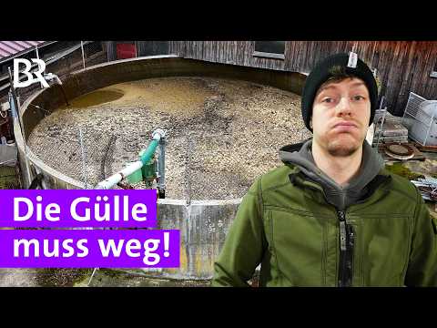 Bauer Thomas im Februar: Was tun bei voller Güllegrube? | Jahreszeiten Serie #6 | Unser Land | BR