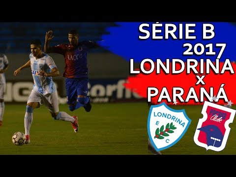 Gols Londrina 1 x 1 Paraná Clube - Série B 2017 (06/06/2017)