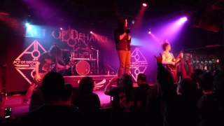 Act of Defiance - Distastrophe (A New Reality) - (Houston 12.02.15) HD