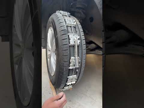 New steel 360-degree car snow chains, easy to install, multi-purpose choose one for