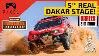 EXTENDED MAP: complete 5th Stage of the DAKAR 2020 (34 minutes) | SIM MODE