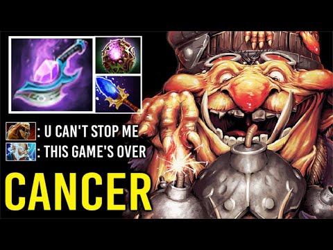 2000 IQ Arcane Blink Techies 30 Level Full Bomb 100 Min Def Enemy Can't Push Cancer Hero 7.28 Dota 2