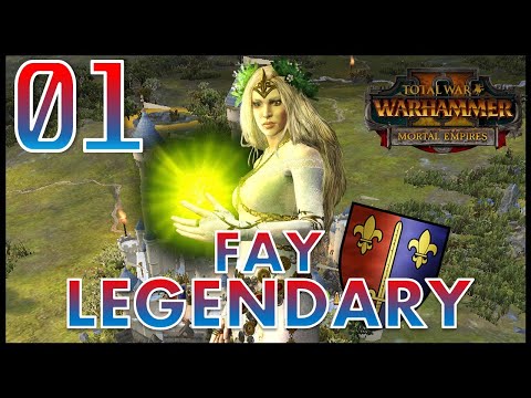 Total War: Warhammer 2 - The Fey Enchantress - Legendary  Mortal Empires Campaign - Episode 1