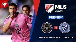 INTER MIAMI vs NEW YORK CITY FC - MLS 2024 Regular Season MD7 Predictions Preview✅️ Highlights❎️