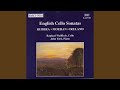 Cello Sonata in G Minor: II. Poco largamente
