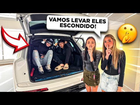 VIAJAMOS ESCONDIDO COM OS NOSSOS NAMORADOS! “nossos pais descobriram*