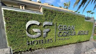 GF Gran Costa Adeje Hotel Tour, Tenerife, including double room, pool, restauran