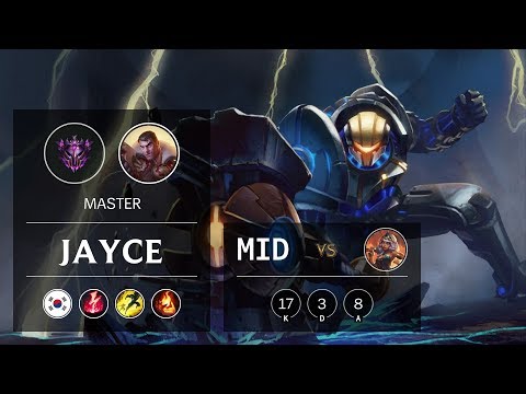 Jayce Mid vs Qiyana - KR Master Patch 9.14