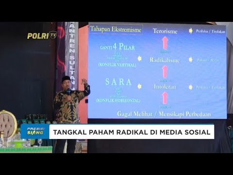 DIVHUMAS POLRI AJAK GENERASI MUDA TANGKAL PAHAM RADIKAL LEWAT GADGET