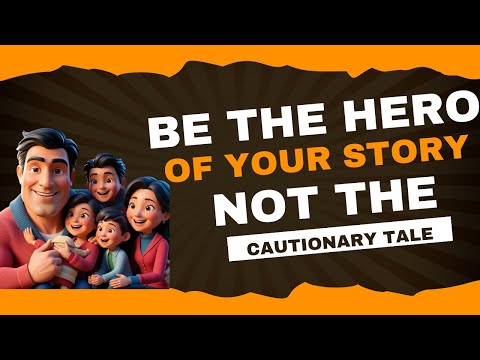 Be the hero of your story, not the cautionary tale.