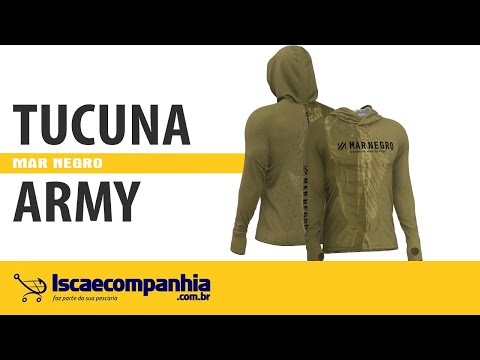 Vídeo Camiseta Mar Negro X-Protection Sublimada 30146 - Tucuna Army