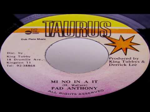 Pad Anthony - Mi No In A It
