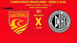 JUAZEIRENSE X ASA | BRASILEIRÃO I SÉRIE D | 26/04/2026