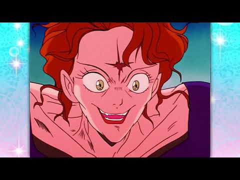 1990s Sailor Moon English-dub TV promo — Moon Tiara power shot and pastel city at dawn