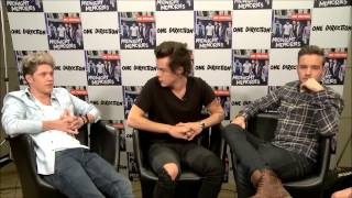one direction interview , spain , liam niall and harry