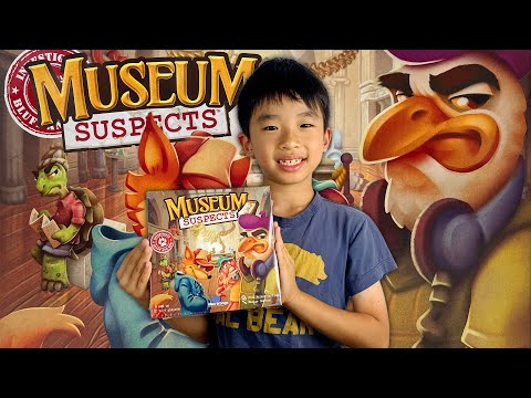 Museum Suspects Unboxing and Review | Look Who's Blogging