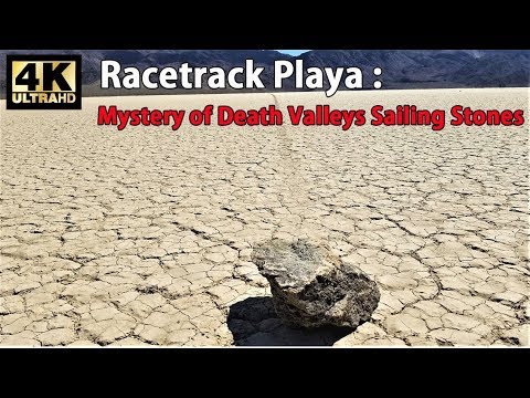 Mystery of Death Valley’s Sailing Stones || Racetrack Playa || Death Valley National Park || [4K]