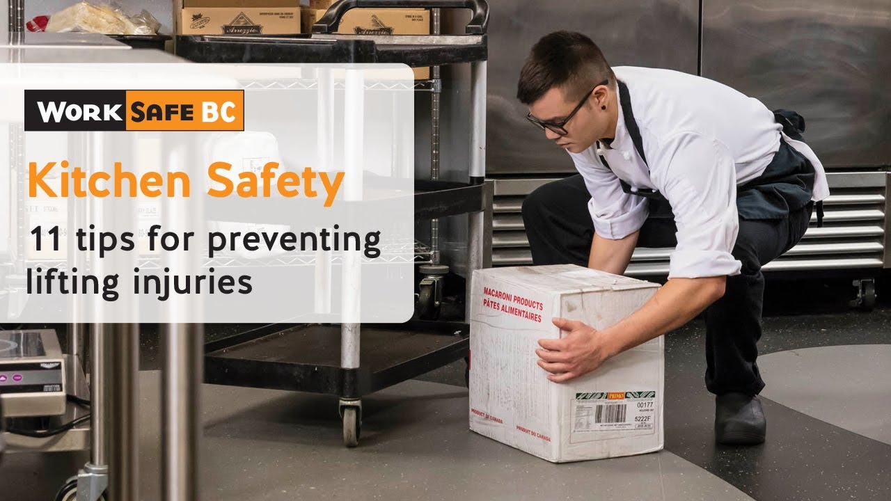 Kitchen Safety: Preventing Lifting Injuries (7 of 7) | WorkSafeBC