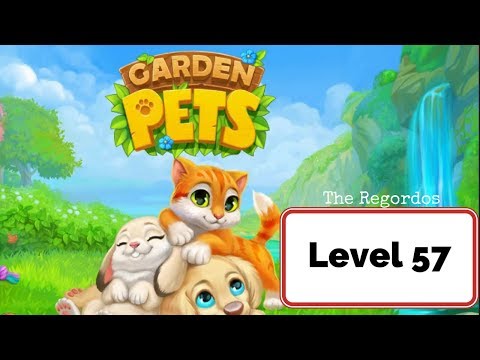 Garden Pets Puzzle Level 57 - No Boosters