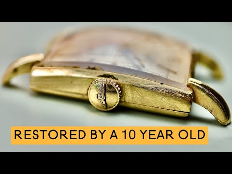 Lad & dad restore a £300 Longines in to a £1500 stunner