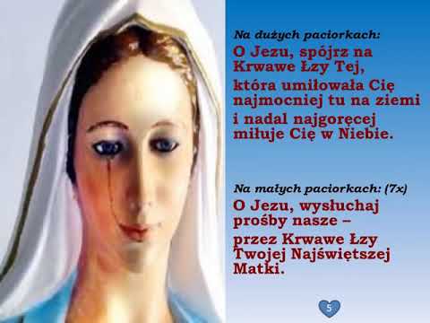 ojciec Daniel Galus   Koronka do Krwawych Łez Matki Bożej