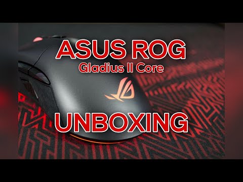Asus ROG Gladius II Core - UNBOXING | EJC Mix