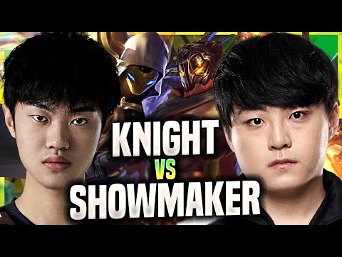 TES KNIGHT VS DK SHOWMAKER! - TES Knight Plays Kassadin Mid vs DK ShowMaker Viktor! | Season 11