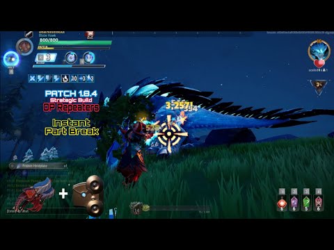 Patch 1.8.4 | OP Strategic Repeater Build | Instant Part Breaks - Dauntless Indonesia