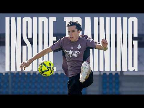Real Madrid step up work ahead of Getafe! | Ciudad Real Madrid