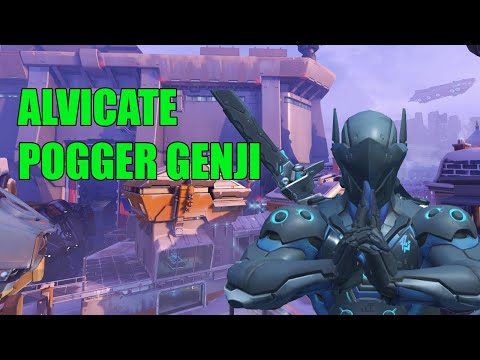 ALVICATE PRO GENJI GAMEPLAY POTG - GRAND MASTER OVERWATCH SEASON 26