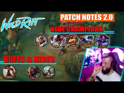 PATCH 2.0 WILD RIFT RUNDOWN DEUTSCH Das wichtigste in 10 Minuten!