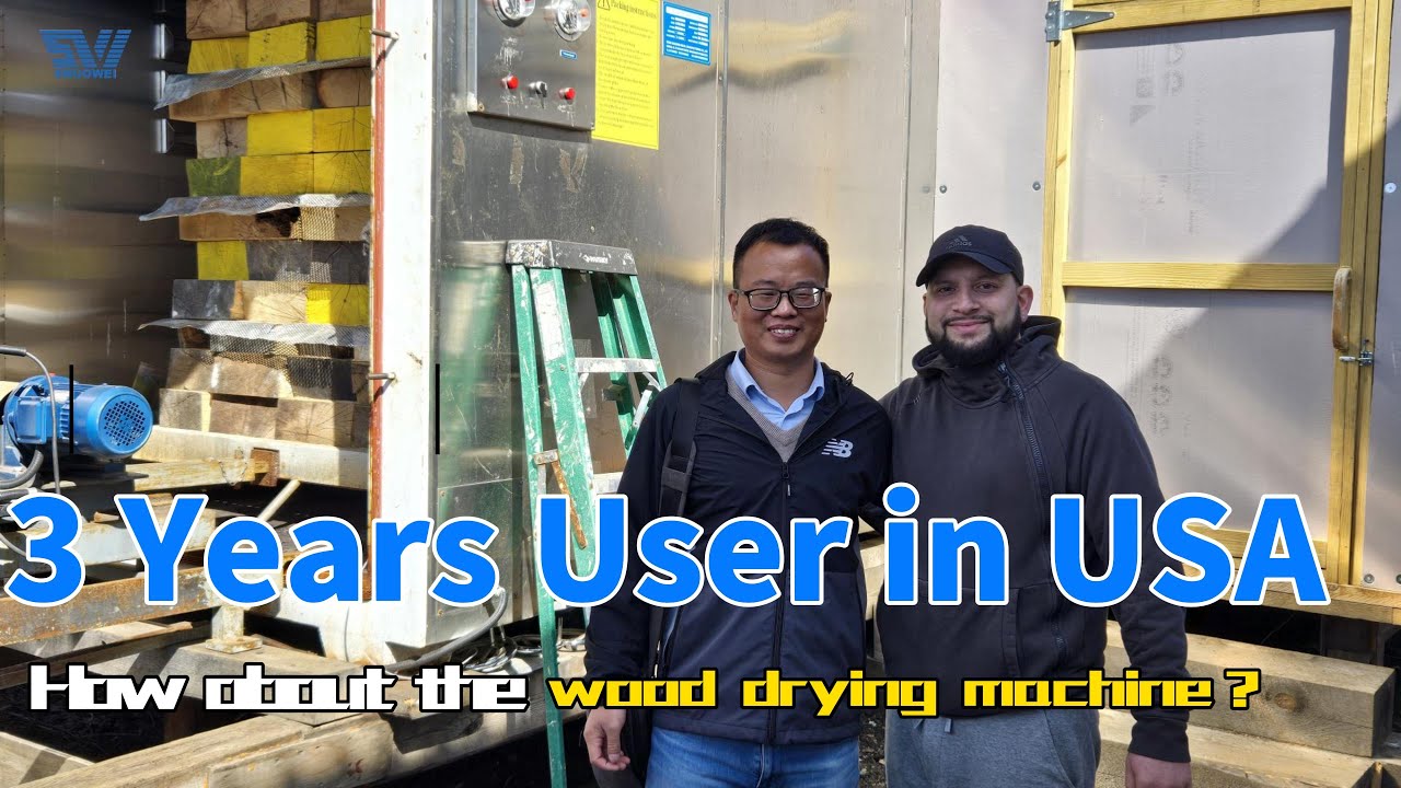 Quick Tour of Customer Wood Factory Using a Lumber Kiln in the U.S.