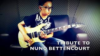 EXTREME - REST IN PEACE - GUITAR SOLO COVER - NUNO BETTENCOURT