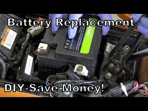 How to Install a New Battery on Harley-Davidson-Lithium Ion or Lead Acid