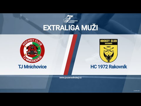 TJ Mnichovice - HC 1972 Rakovník 11.10.2025 Extraliga muži
