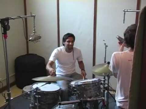 Alphanaut In Studio Video - Day One Continued - Gretsch Drums