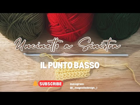 🌸 UNCINETTO A SINISTRA 🌸 Il Punto Basso per mancini