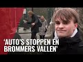 Het is glibberen en glijden door de stad vandaag