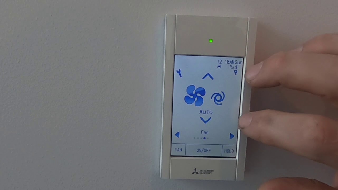 Mitsubishi PAR-CT01MAU-SB Touch MA